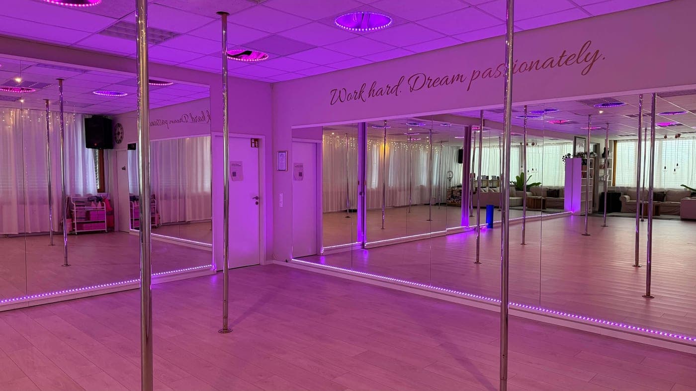Trainingsfläche im Studio Rosenheim